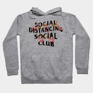 social distancing social club Hoodie